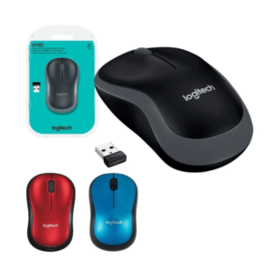 Mouse Logitech Inalambrico M185 azul