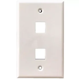 Faceplate 2 Tomas Wireplus+ tapa 2 Huecos
