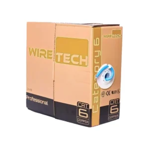 Cable Utp Cat 6 Wiretech 100M