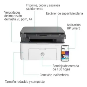 Impresora Multifuncional MF HP 135w laser monocromatica