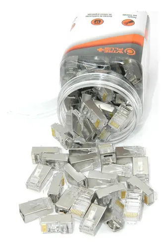 Conectores Rj45 Cat 6 Blindados Wireplus+