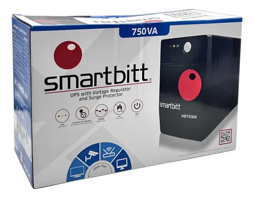 UPS Smartbitt 750VA 6 Salidas 375W