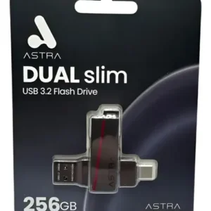 Pendrive 256GB Astra Dual Slim USB 3.2