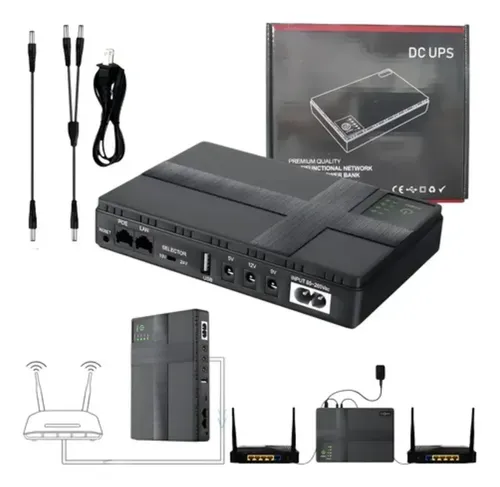 Mini Ups Dc 20000 Mah Modelo DC1018P 18W