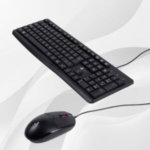 Teclado Y Mouse K11 Alambrico Negro Astra
