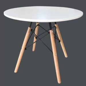 Mesa Eames Blanca 0.80mts Redonda
